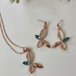 نیم ست پروانه آبی اقیانوسی کلیو - کد ACLVG179137A001 خرید از زینویار