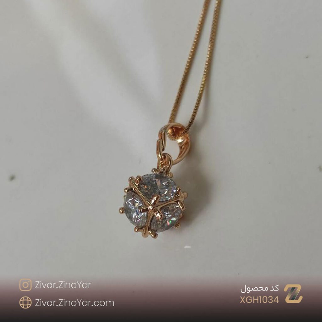 آویز مکعب نگینی - مناسب هدیه دادن