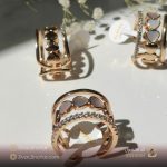 انگشتر قلبی بدل - رنگ ثابت