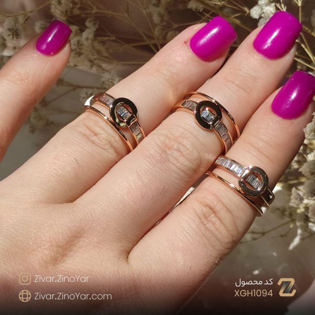 انگشتر زیبا و قشنگ دخترانه و زنانه ارزان قیمت