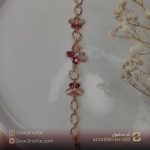دستبند طرح پروانه دخترانه