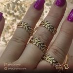 انگشتر طرح گندم - XGH1117