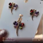 نیم ست زنانه طرح سنجاقک