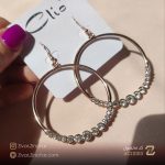 انواع گوشواره های نگینی بدل از برند فرانسوی کلیو - خرید زیورآلات و بدلیجات