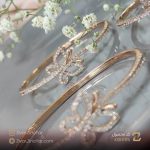 دستبند النگویی پروانه ای ژوپینگ - کد XGH1115 - تصویر 2