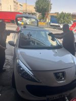 شیشه جلو پژو 207