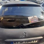 شیشه عقب پژو 206