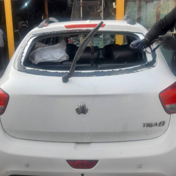 شیشه عقب تیبا 2