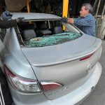 شیشه عقب مزدا ۳ نیو