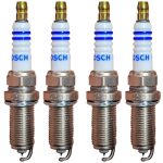 شمع تقویتی ماشین بوش مدل سوزنی Russia+42 - ایریدیوم - پایه بلند - بسته 4 عددی