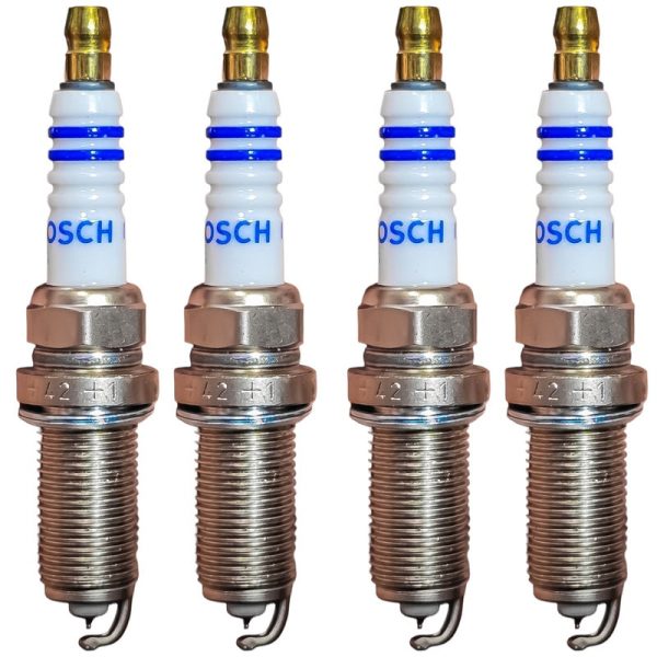 شمع تقویتی ماشین بوش مدل سوزنی Russia+42 - ایریدیوم - پایه بلند - بسته 4 عددی